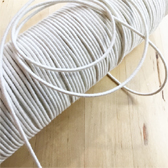 Kalapgumi 1,5mm átmérővel - WHITE (fehér)